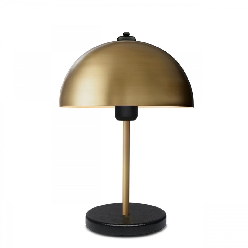 Lampe de table champignon doré 37cm Paule packshot