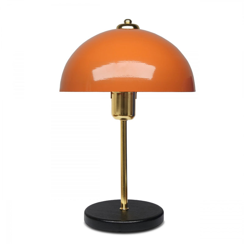 Lampe de table champignon orange 38cm Armance packshot