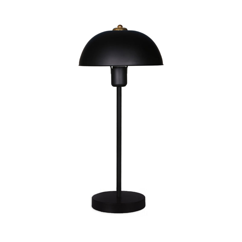 Lampe de table champignon noir 49cm Agatha packshot