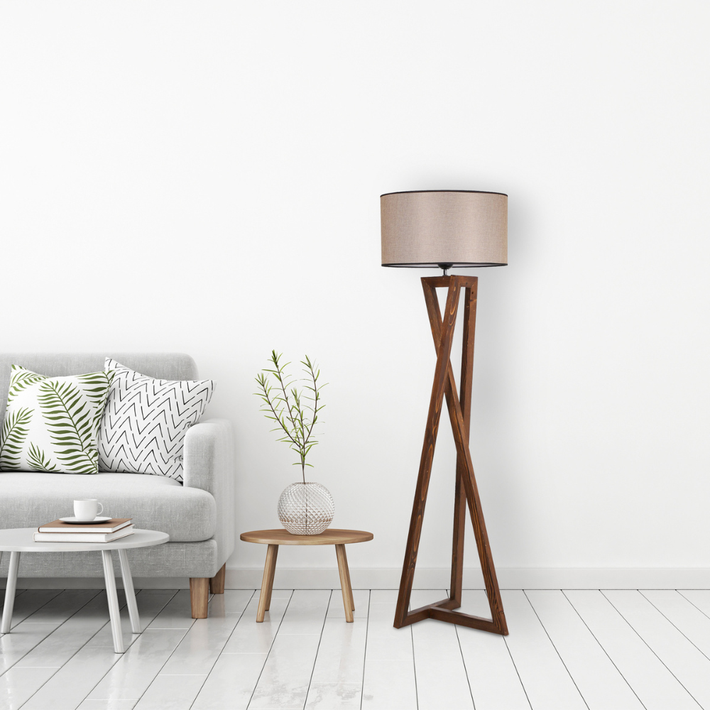 lampe design bois foncé chloe ambiance concept usine