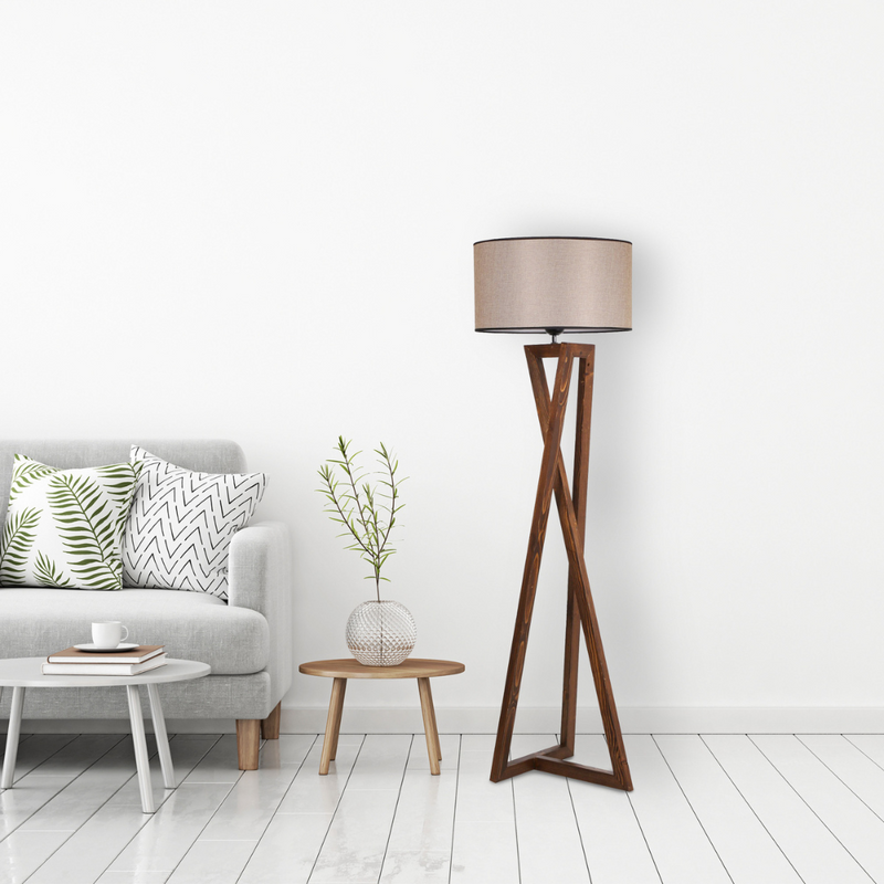 lampe design bois foncé chloe ambiance concept usine