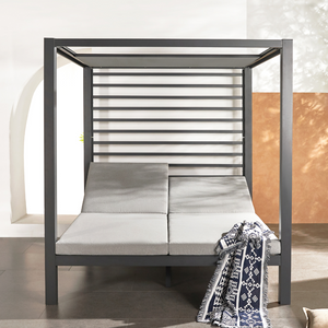 lit de jardin matala de face
