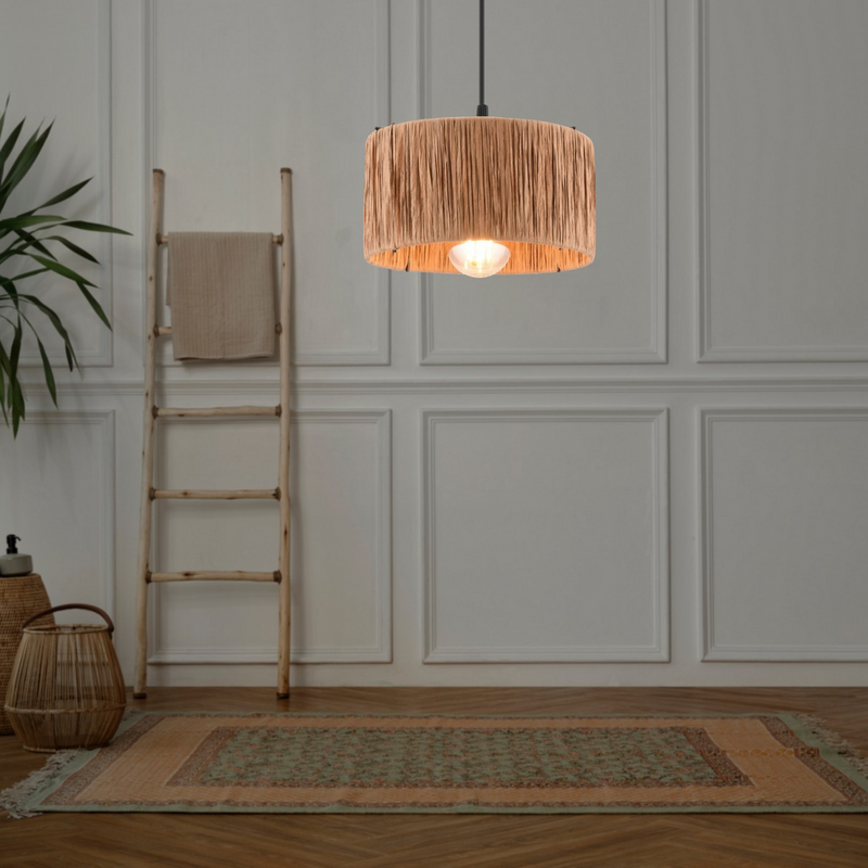 luminaire effet raphia alexia ambiance concept usine