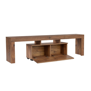 Meuble TV avec placards en bois 180cm Juxe 2 placards