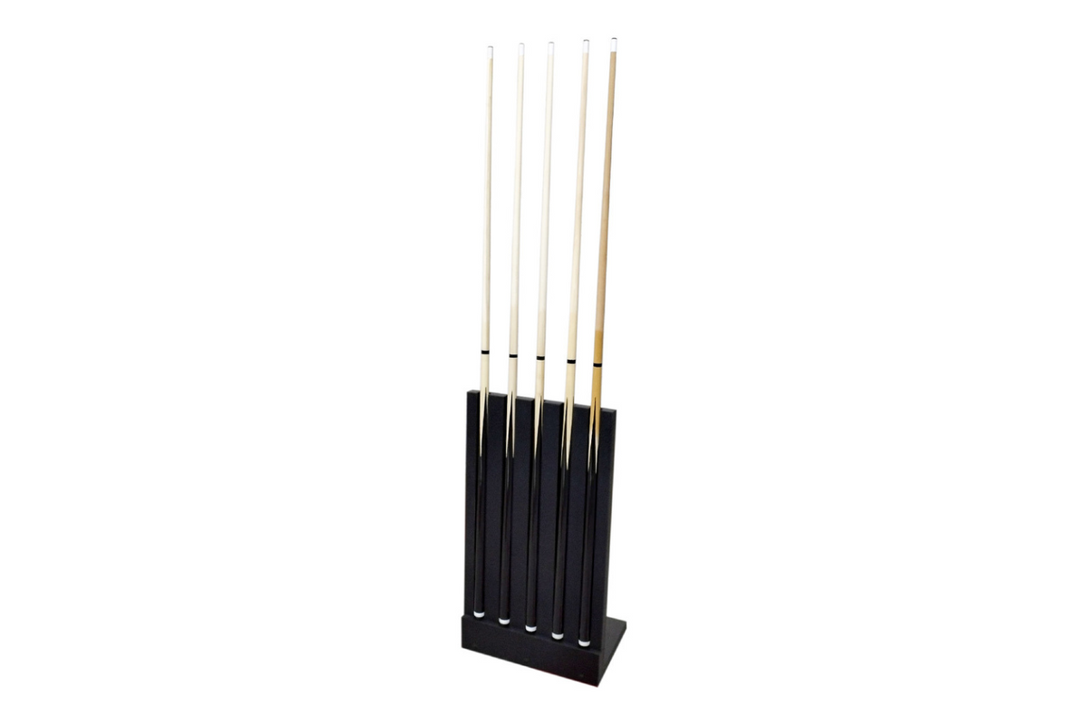 Porte queues de billard en bois noir Montana