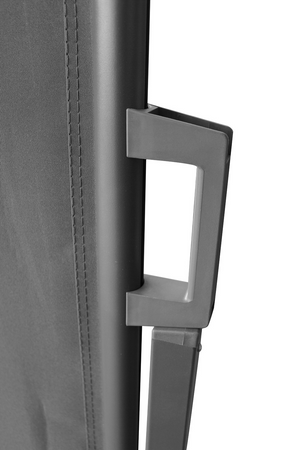 Paravent extérieur extensible gris saltillo taille zoom poignet