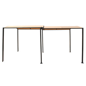 Pergola rétractable extensible et carport 9m2 jusqu'à 16m2 gris et beige fond blanc forme ouverte