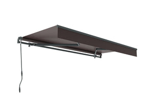 store banne manual de 4x3 m Adro Taupe