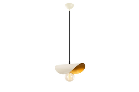 suspension doree salome fond blanc