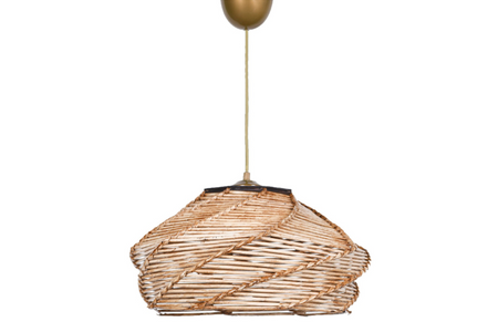 suspension effet osier sarah fond blanc concept usine