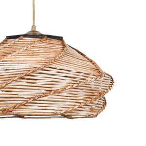 Suspension effet osier Sarah Concept-Usine Fond Blanc zoom