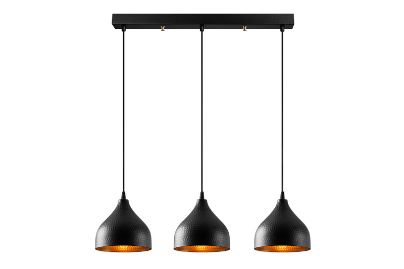 Suspension louise rectangle fond blanc