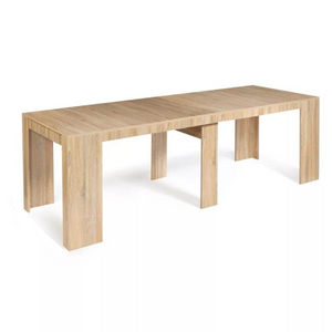 Console extensible Belli avec rallonge fond blanc