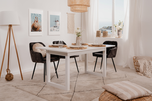 Table à manger industrielle extensible Kotor ambiance Concept-Usine