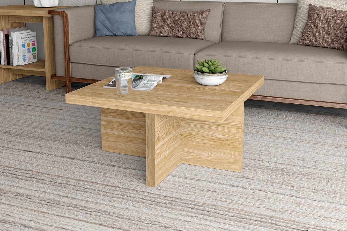 Table basse en bois style scandinave Munich