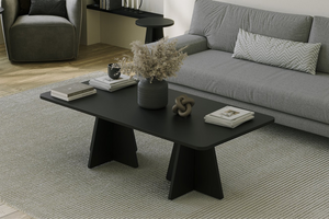 Table basse Shamp noire design 