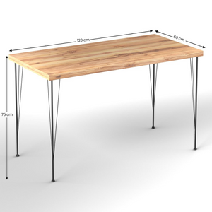 Dimensions table square