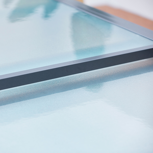 Table en aluminium et verre extensible 10 places Brescia zoom rallonge