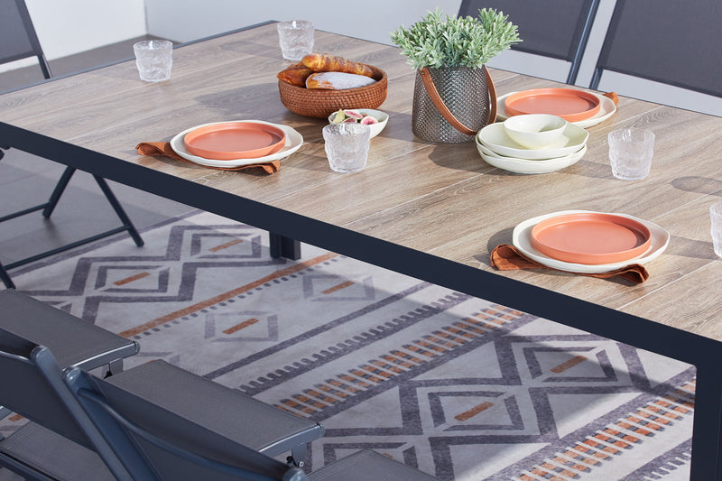 Table repas 10 personnes LAGOS zoom 1