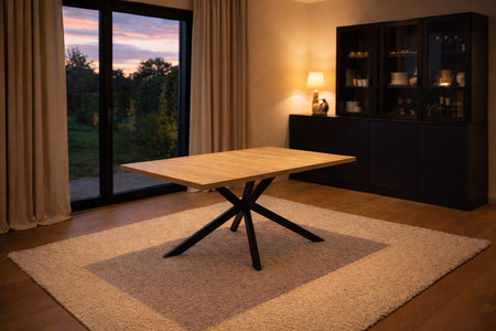 Table Extensible HINGA 200 cm effet Bois