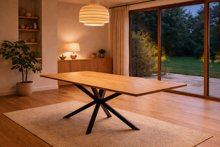 Table Extensible BRIA 8-10 personnes 235cm effet Bois