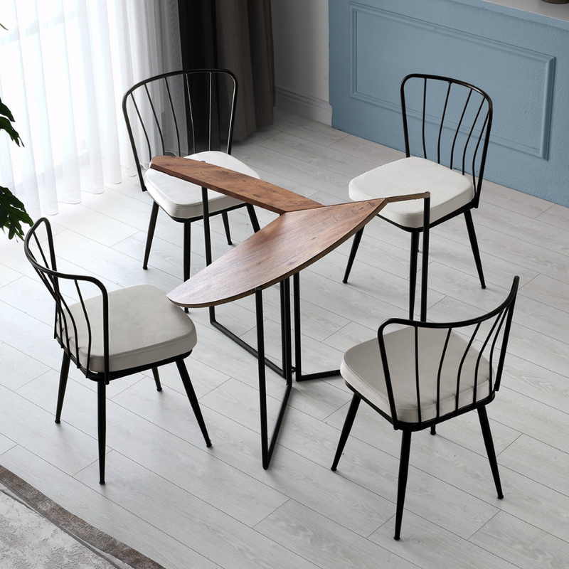 table bronie pliée ambiance