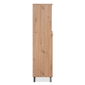Vaisselier bois design Split fond blanc côté Concept-Usine