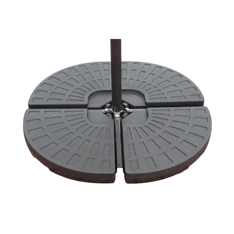 4 dalles pour parasol