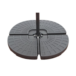 4 dalles pour parasol