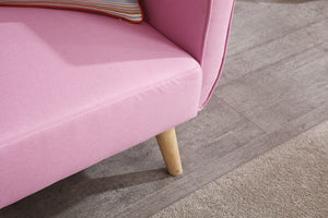 Canapé de style scandinave convertible Rose de 3 places