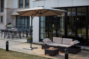 parasol innovant gris