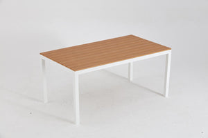 salon en aluminium 6 places