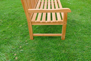 banquette de jardin en teck de 2 places Kuala Zoom 3