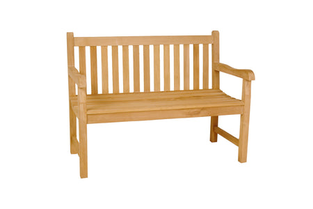 banquette de jardin en teck de 2 places Kuala