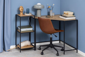 Bureau d'angle style industriel