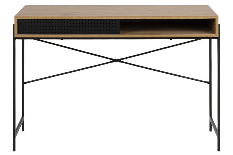 Bureau style industriel Mushu fond blanc