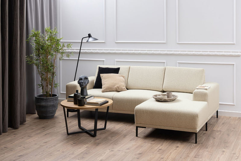 Table basse ronde industrielle harlem