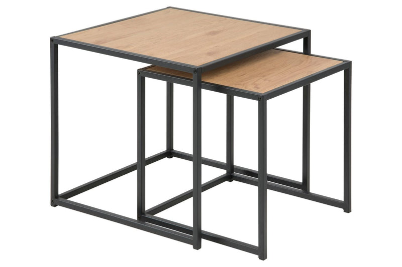 Table gigogne industrielle Factory fond blanc 1