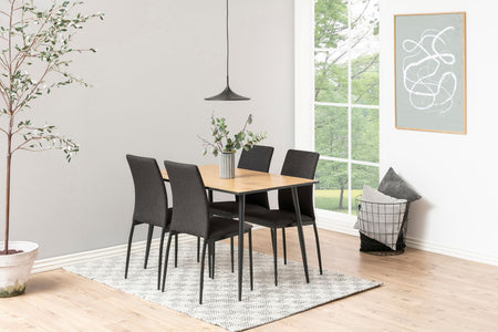 Table repas design industrielle Mira