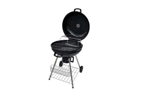 barbecue charbon design Noir avec couvercle Houston 