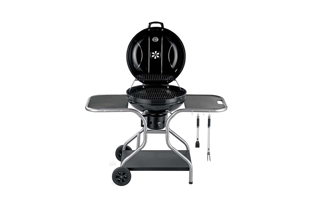 barbecue charbon rond design avec couvercle Austin