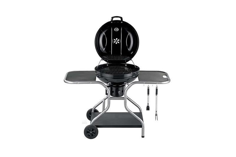 barbecue charbon rond design avec couvercle Austin
