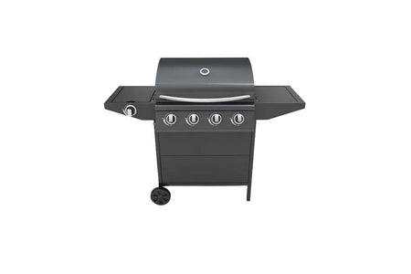 barbecue gaz de 4 bruleurs avec brûleur lateral