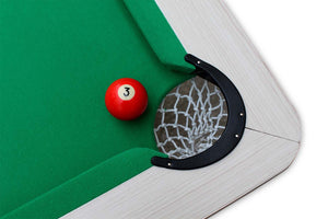 billiard américain en bois avec accessoires