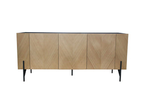 buffet Sequoia vintage clair 3 portes