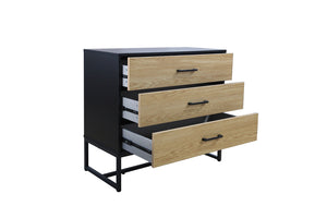 commode au style industriel