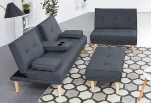 ensemble canape convertible style scandinave stockholm concept usine
