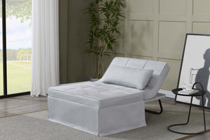 fauteuil pouf ottoman gris 3 en 1 ota dans decor concept usine