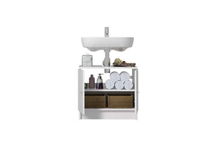 meuble sous vasque salle de bain avec rangments