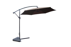 parasol déporté pas cher Porticcio Chocolat